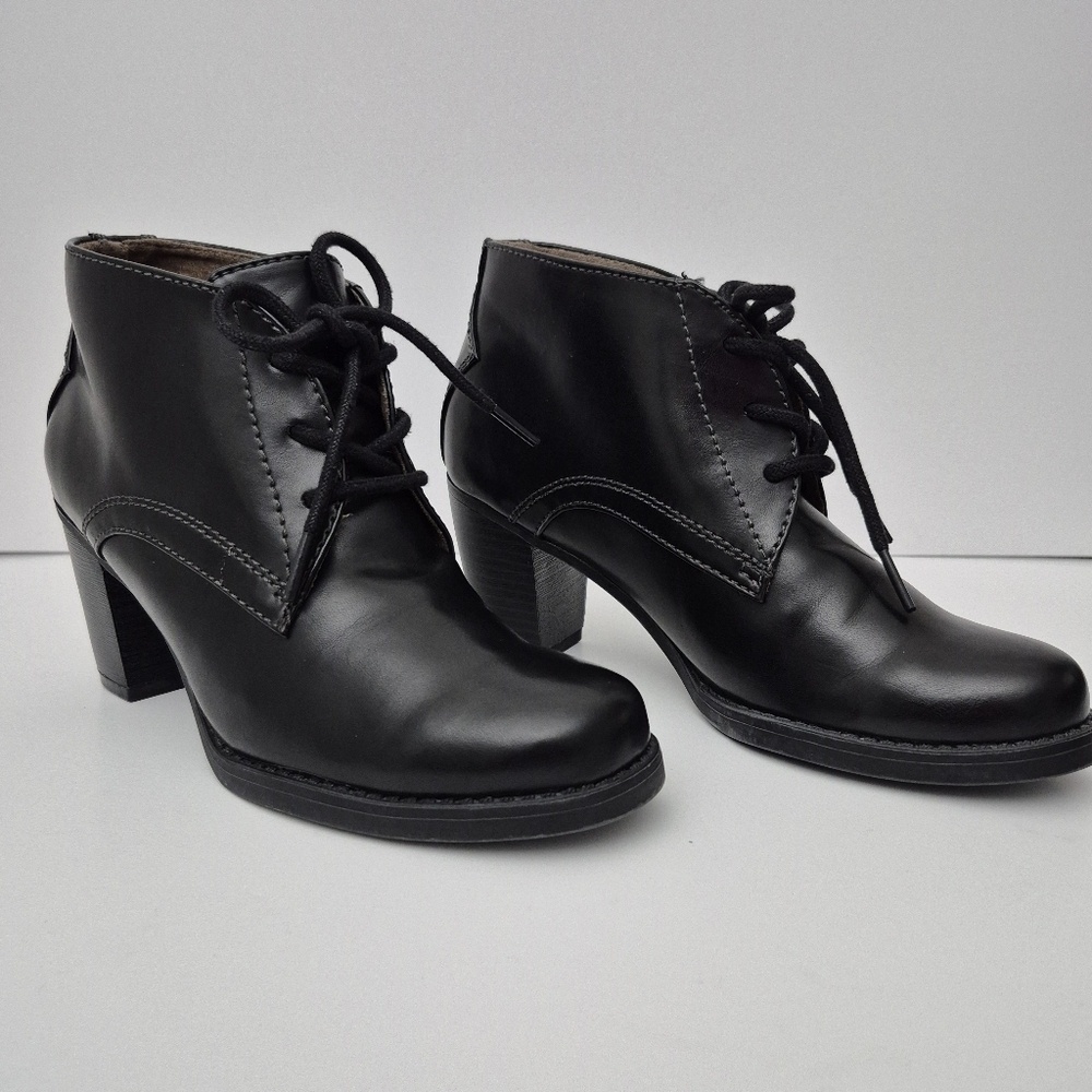 Natural Soul by Naturalizer Cesta Women's Ankle Boots Black Witch Core Size 8 M